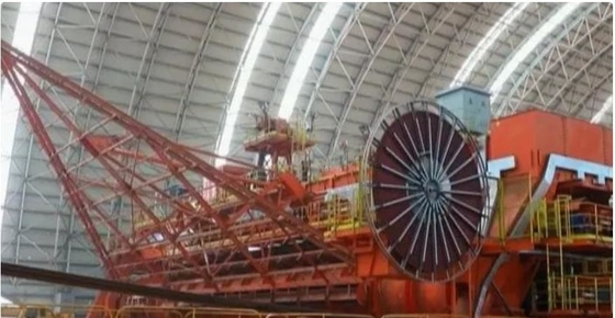 Máy thu hồi trống than Thiết bị xếp dỡ hàng hóa số lượng lớn cho nhà máy kho bãi