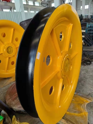 Bánh xe ròng rọc dây thép rèn cho cần cẩu