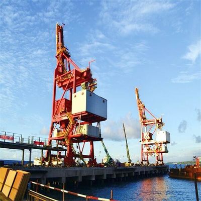 Vessel Grab Ship Unloader Để Xử lý Than và Quặng