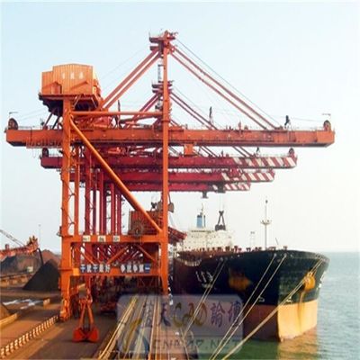 Vessel Grab Ship Unloader Để Xử lý Than và Quặng