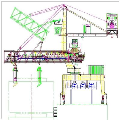 Hệ thống tải hàng tự động liên tục để xử lý vật liệu số lượng lớn
