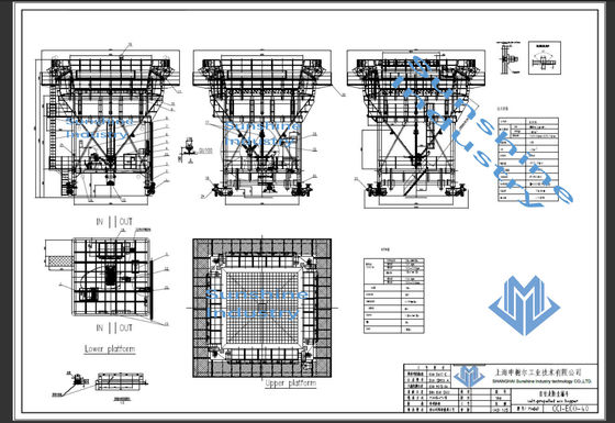 Loại hộp mực Phễu sinh thái kiểm soát bụi cho việc dỡ hàng viên gỗ ở cảng biển