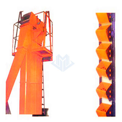 Thang máy xô xích hạng nặng để vận chuyển quặng 600 m³ / h