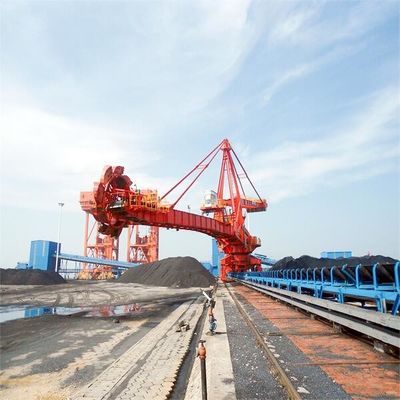 Stockyard Stacker và Reclaimer Với Bucket Wheel