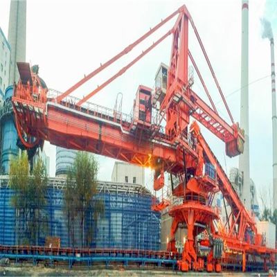 Stockyard Stacker và Reclaimer Với Bucket Wheel