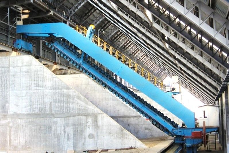 Giàn loại Scraper Reclaimer để xếp dỡ hàng hóa số lượng lớn trong kho hàng